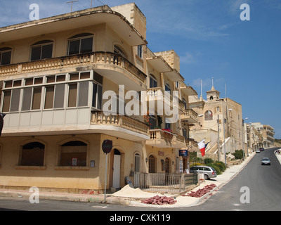 Ein interessantes Haus auf Malta Insel Stockfoto