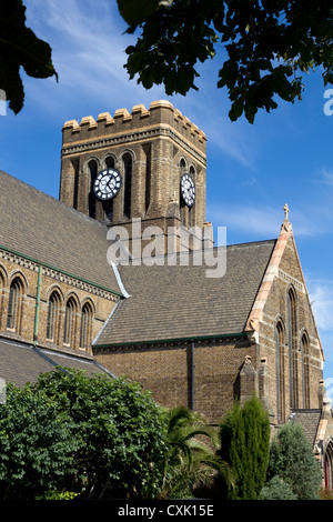 St. Johannes Kirche West Ealing, London Stockfoto