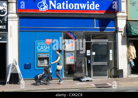 Zweig der Nationwide Building Society in Beckenham High Street, Kent. Stockfoto