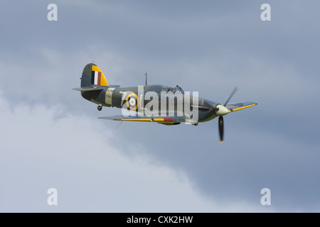 Hawker Sea Hurricane 1 b keine. Z7015, Bulit 1941. Jetzt Teil der Shuttleworth Collection Stockfoto