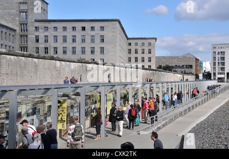 Topographie des Terrors Berlin Deutschland Stockfoto