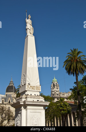 Pyramid kann (Piramide de Mayo) erbaut im Jahre 1811, Buenos Aires, Argentinien, Südamerika Stockfoto