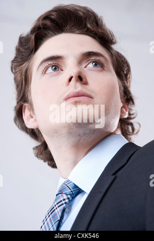 Close-up Portrait der jungen Unternehmer Stockfoto