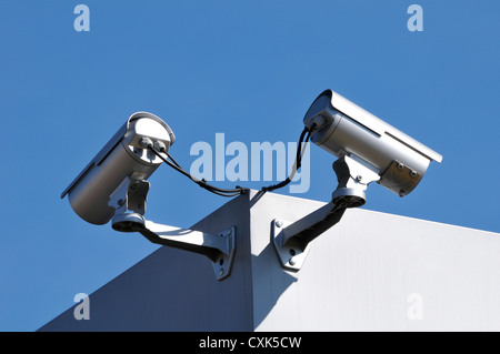 Sicherheit Kameras, Clapiers, Herault, Languedoc-Roussillon, Frankreich Stockfoto