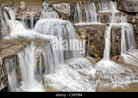 Kaskade, Taughannock Falls State Park, New York State Stockfoto