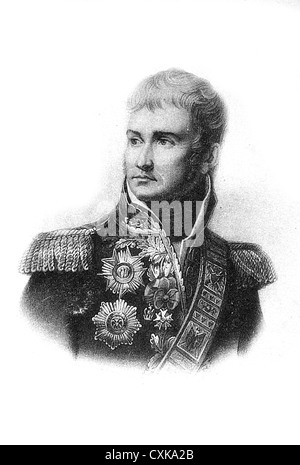 Jean Lannes 1769-1809 Duc de Montebello Maréchal d'Empire Stockfoto