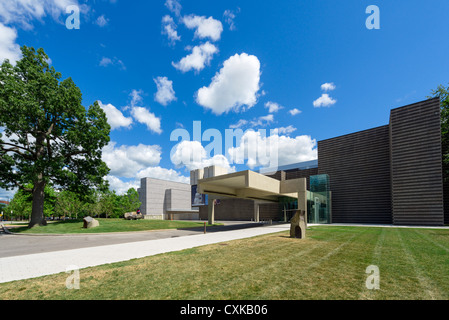 Haupteingang zum Cleveland Museum of Art, University Circle Bezirk, Ohio, USA Stockfoto