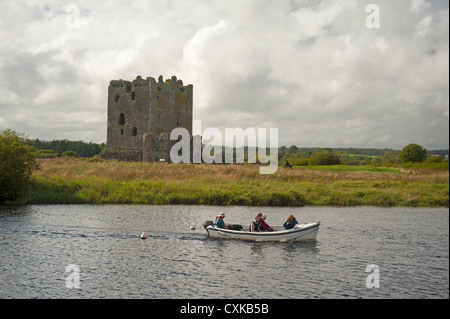 Threave Castle, historischen Insel halten Sie auf dem Fluss Dee. Castle Douglas, Dumfries und Galloway.  SCO 8575 Stockfoto