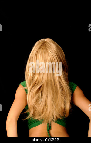 Blondes Haar Stockfoto