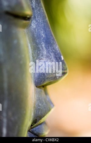 Eine Skulptur des Buddha in London England Stockfoto