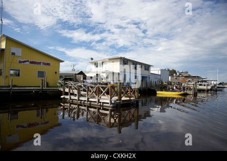 Speedys Airboat rides im Everglades City Florida Everglades usa Stockfoto