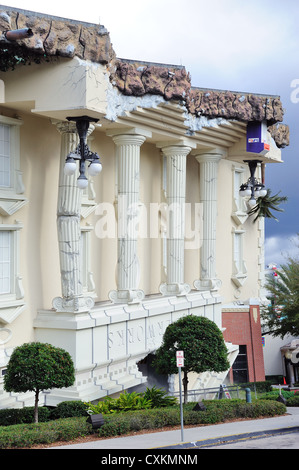 Bizarre Architektur am International Drive Stockfoto