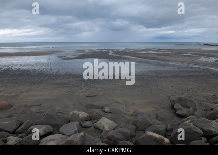 Küste, Snaefellsnes Halbinsel, Vesturland, Island Stockfoto