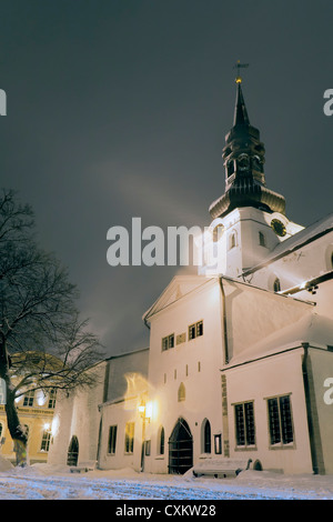 Str. Marys Kathedrale in Tallinn Stockfoto