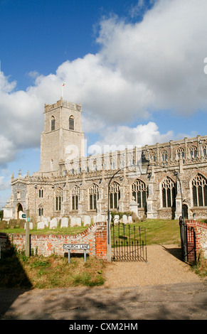 Holy Trinity Church Kathedrale von Sümpfen Blythburgh Suffolk England UK Stockfoto