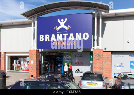 Brantano-Schuh-shop Stockfoto