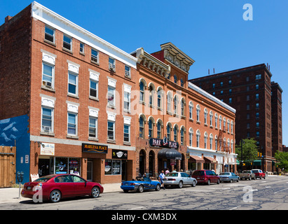 North Park Row auf dem Marktplatz der Stadt Erie, Pennsylvania, USA Stockfoto