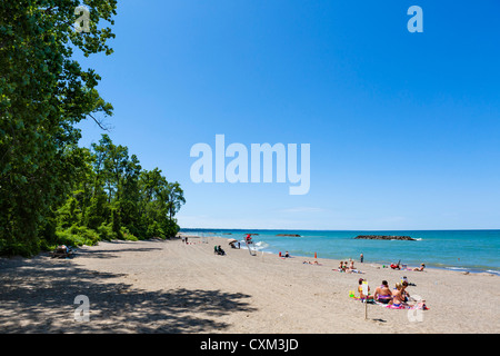 Am Strand Nr. 7 in Presque Isle State Park, Lake Erie, Pennsylvania, USA Stockfoto