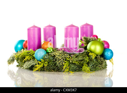 Adventskranz Stockfoto