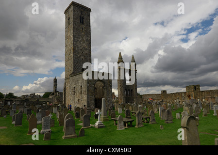 St. Andrews Cathedral Schottland Stockfoto