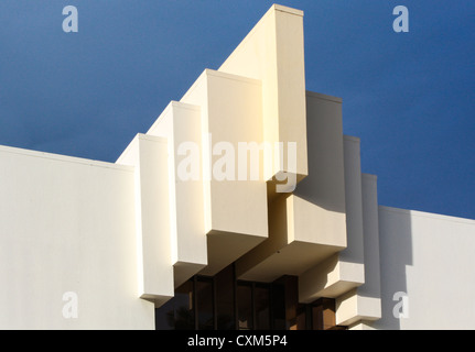 Art-Deco-Detail, Napier, Neuseeland Stockfoto