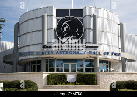 Vereinigten Staaten Astronaut Ruhmeshalle des Kennedy Space Center, Florida USA Stockfoto