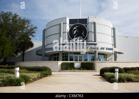 Vereinigten Staaten Astronaut Ruhmeshalle des Kennedy Space Center, Florida USA Stockfoto