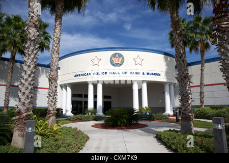 amerikanische Polizei Hall Of Fame und Museum Florida USA Stockfoto