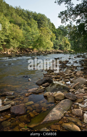 Fluß Swale Stockfoto