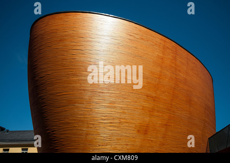 Kamppi Kapelle des Schweigens in Narinkka Square, Kamppi Bezirk Narinkkatori, Helsinki, Finnland Stockfoto