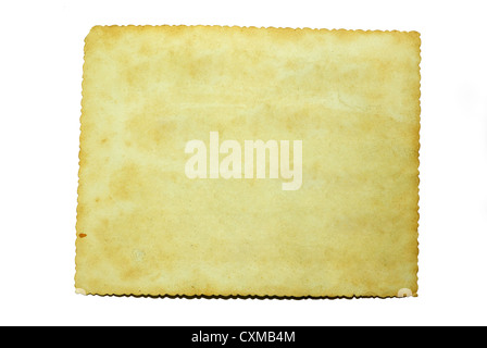 Leere Postkarte für Text bereit. Stockfoto