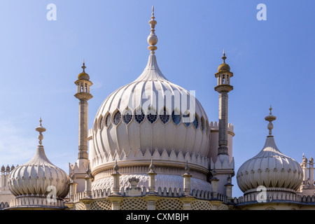 Der Royal Pavilion befindet sich eine ehemalige königliche Residenz in Brighton, England East Sussex Stockfoto