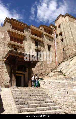 Königlicher Palast, Leh, Jammu und Kaschmir, Indien Stockfoto