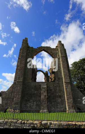 Lindisfarne Priory, Holy Island. Stockfoto