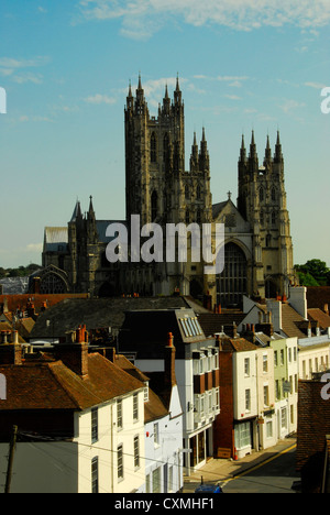 Die Kathedrale von Canterbury. Kent. VEREINIGTES KÖNIGREICH. Stockfoto