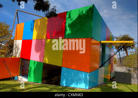 Versunkene Cube | Melbourne Museum Stockfoto