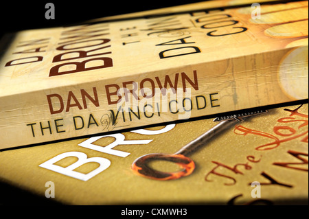 Dan brown das da-Vinci-Code-Buch Stockfoto