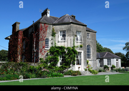 Burton Haus Fennell Familie nach Hause Kildare Irland georgianischen Villa Gärten Quäker Robert Kraft Stockfoto