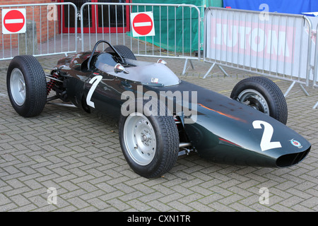 Bourne, Lincolnshire 7. Oktober 2012: Graham Hill 1962 BRM P578 "Old Faithful" Rennwagen Stockfoto