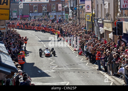 BRM-Tag in den Markt der Stadt Bourne, Lincolnshire Stockfoto