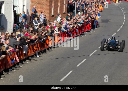 BRM-Tag in den Markt der Stadt Bourne, Lincolnshire Stockfoto