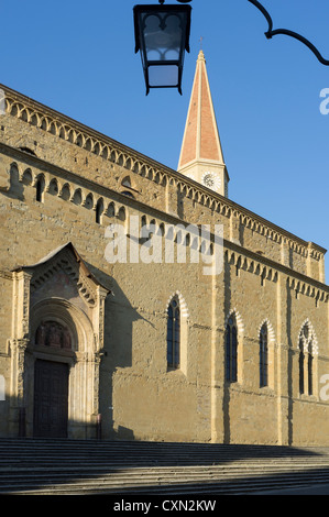 Der Dom in Arezzo, Italien Stockfoto