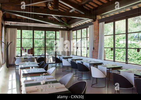 Il Borro, Agristurismo in San Giustino Valdarno, Toskana, Italien. die "Vincafe" Stockfoto