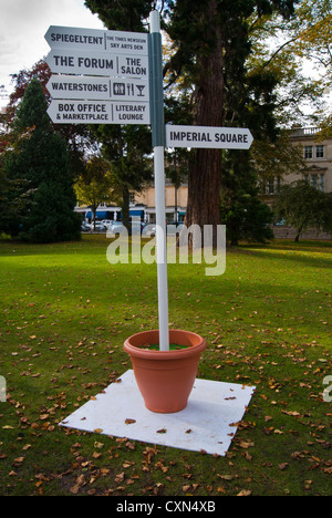 Cheltenham Festival der Literatur, Oktober 2012 Stockfoto