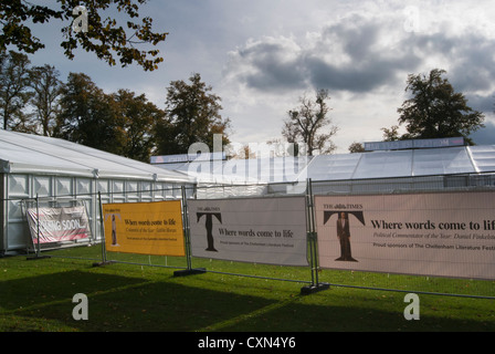 Cheltenham Festival der Literatur, Oktober 2012 Stockfoto