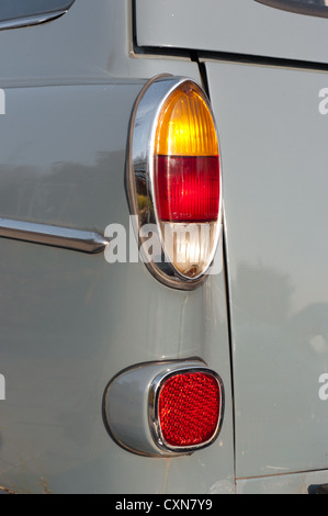 Rücklichter eines Oldtimers Stockfoto