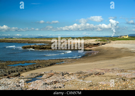 Rosa Bucht Porthcawl Süd wales uk Stockfoto