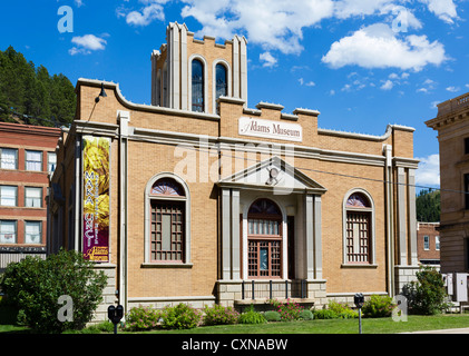 Adams-Museum in der historischen Stadt Deadwood, South Dakota, USA Stockfoto