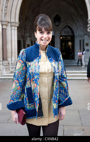 GIZZI Erskine besucht den Look Show 2012 in Zusammenarbeit mit Smashbox Cosmetics bei Royal Court, London Stockfoto