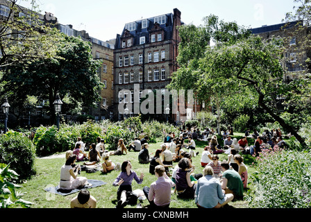 Str. Pauls Kirche Gärten, Covent Garden, London, UK Stockfoto